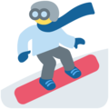 🏂 Snowboarder in twitter