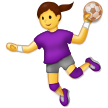 🤾‍♀️ Frau spielt Handball