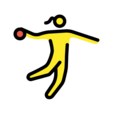 🤾‍♀️ Femme jouant au handball