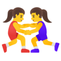 🤼‍♀️ Women Wrestling in google