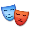 Performing Arts Emoji (U+1F3AD)