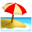 🏖️ Beach with Umbrella in microsoft