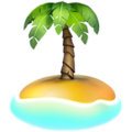 🏝️ Desert Island in apple