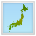 🗾 Map of Japan in whatsapp