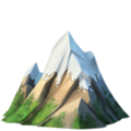🏔️ Snow-Capped Mountain in apple