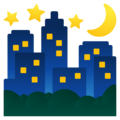 🌃 Night with Stars in google