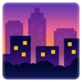 🌆 Cityscape at Dusk in google