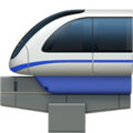 🚝 Monorail in apple
