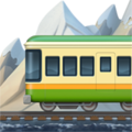 🚞 Mountain Railway in apple