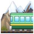 🚞 Mountain Railway in whatsapp
