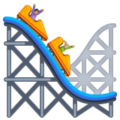 🎢 Roller Coaster in whatsapp