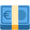 💶 Euro Banknote in twitter