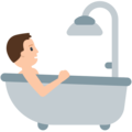 🛀 Pessoa tomando banho