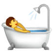 🛀 Pessoa tomando banho