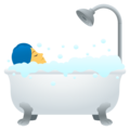 🛀  Person Taking Bath