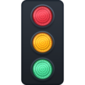 🚦 Vertical Traffic Light in facebook