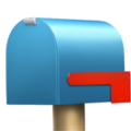 📪 Closed Mailbox with Lowered Flag in apple