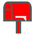 📪 Closed Mailbox with Lowered Flag
