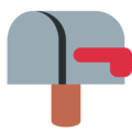 📪 Geschlossene Mailbox mit abgesenkter Flagge