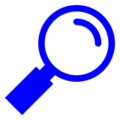 🔎 Magnifying Glass Tilted Right