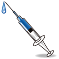 💉  Syringe in facebook