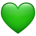 💚 Green Heart in whatsapp