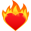 ❤️‍🔥 Heart on Fire in samsung