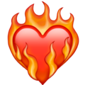 ❤️‍🔥 Heart on Fire in twitter