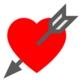 💘  Heart with Arrow
