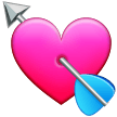 💘  Heart with Arrow in microsoft