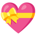 💝  Heart with Ribbon in google