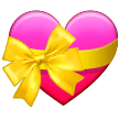 💝  Heart with Ribbon in microsoft