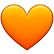 🧡 Orange Heart in microsoft