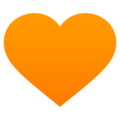 🧡 Orange Heart