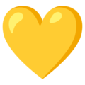 💛 Yellow Heart in google