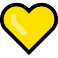 💛 Yellow Heart in samsung