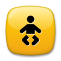 🚼 Símbolo de bebé