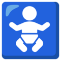 🚼 Símbolo de bebé