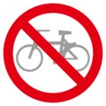 🚳 No bicicletas