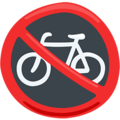 🚳 No bicicletas