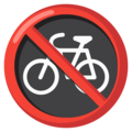 🚳 No Bicycles in google