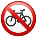 🚳 No Bicycles
