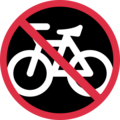 🚳 No Bicycles in twitter
