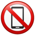 📵 No Mobile Phones in whatsapp