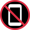📵 No Mobile Phones