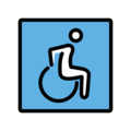♿ Simbolo Cadeira De Rodas