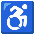 ♿ Wheelchair Symbol in google