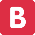 🅱️ B Button (Blood Type) in twitter