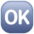 🆗 OK Button in whatsapp