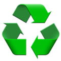 ♻️ Recycling Symbol in apple